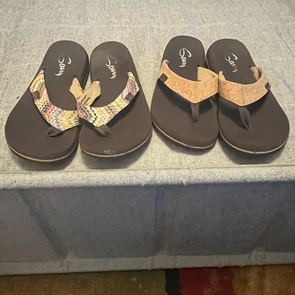 Savvy flip flops